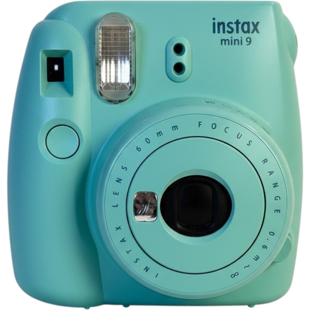 Fujifilm Instax Mini 9 Instant Film Camera Seafoam Green Travel Photography Pic‎
